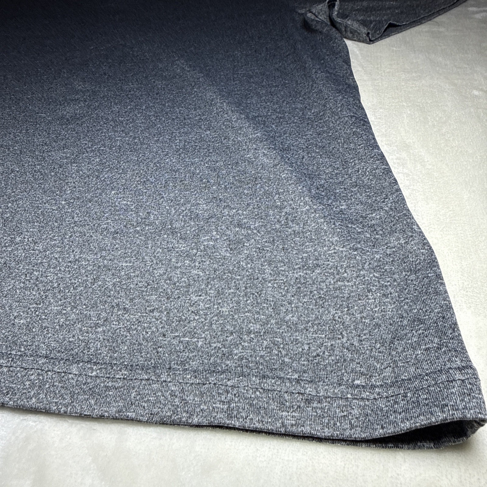 Perry Ellis Shirt Mens XL Gray Short Sleeve V Neck gallery