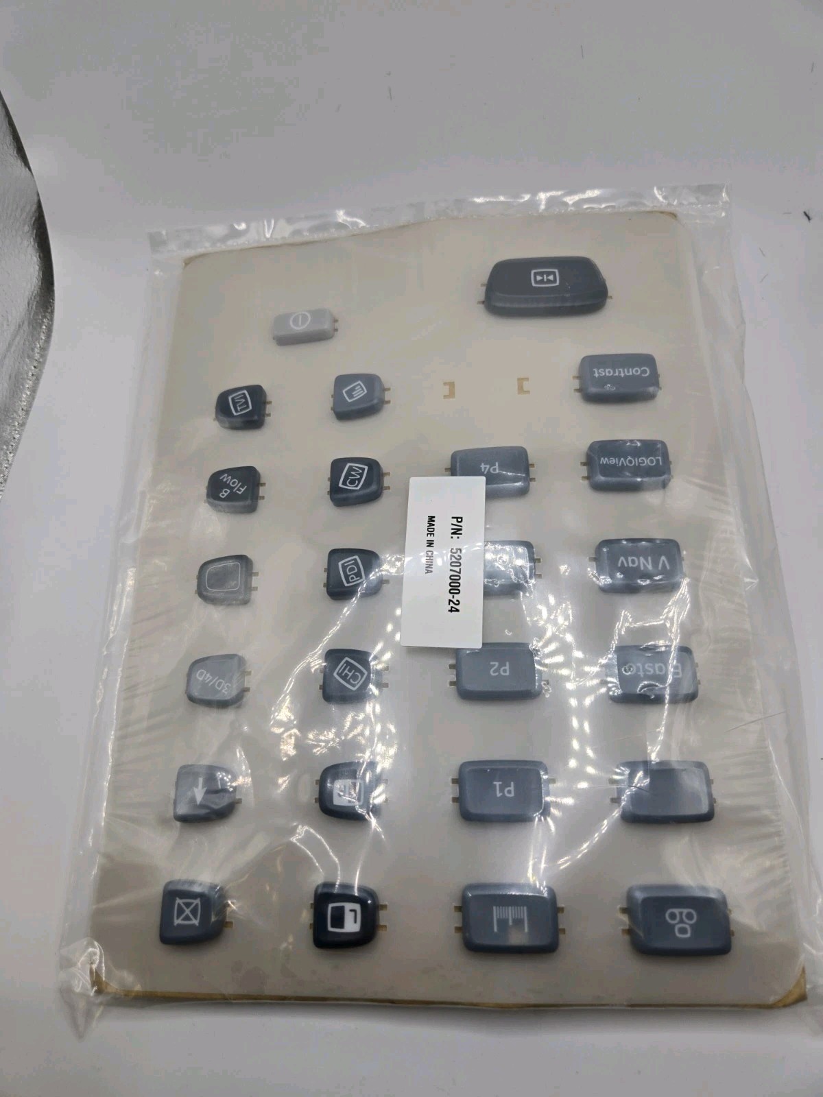 Button Cap Kit LOGIQ E9 with Bflow