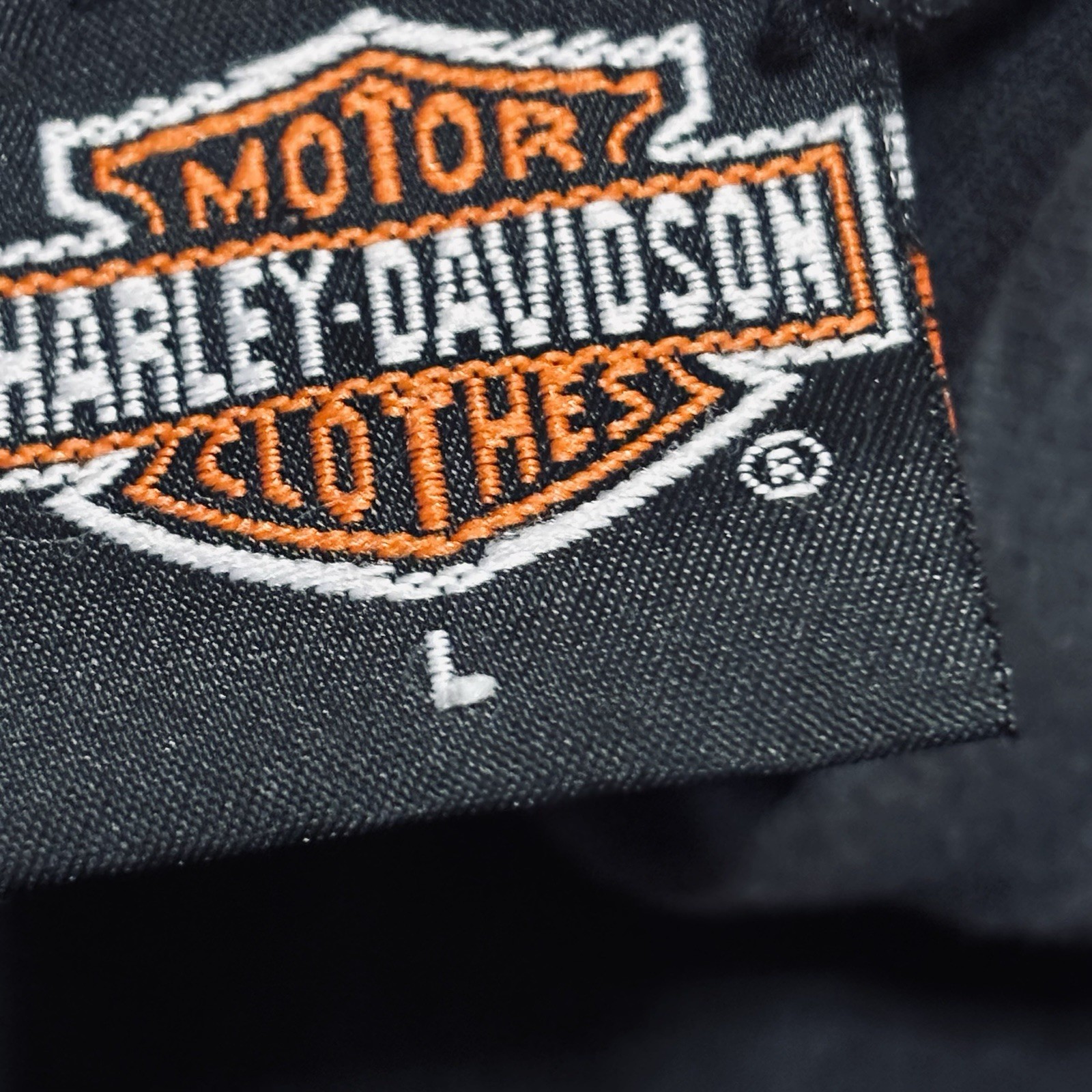 Harley Davidson Pattaya Thailand Biker Motorcycle Black Graphic T-Shirt Large gallery