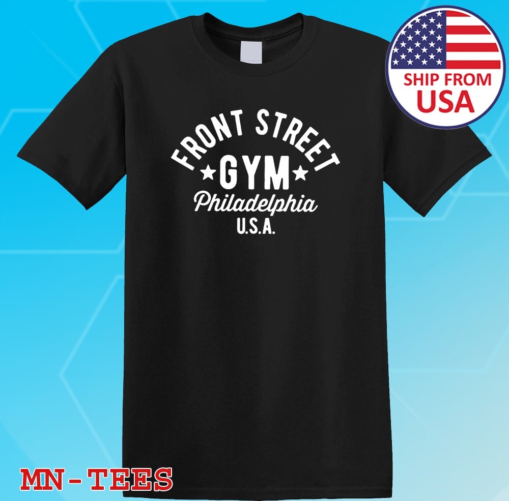 Front Street Boxing Gym Black Size S-5XL
