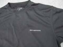 Weatherproof Mens Medium Base Layer Black Long Sleeve Top Layering Outdoors