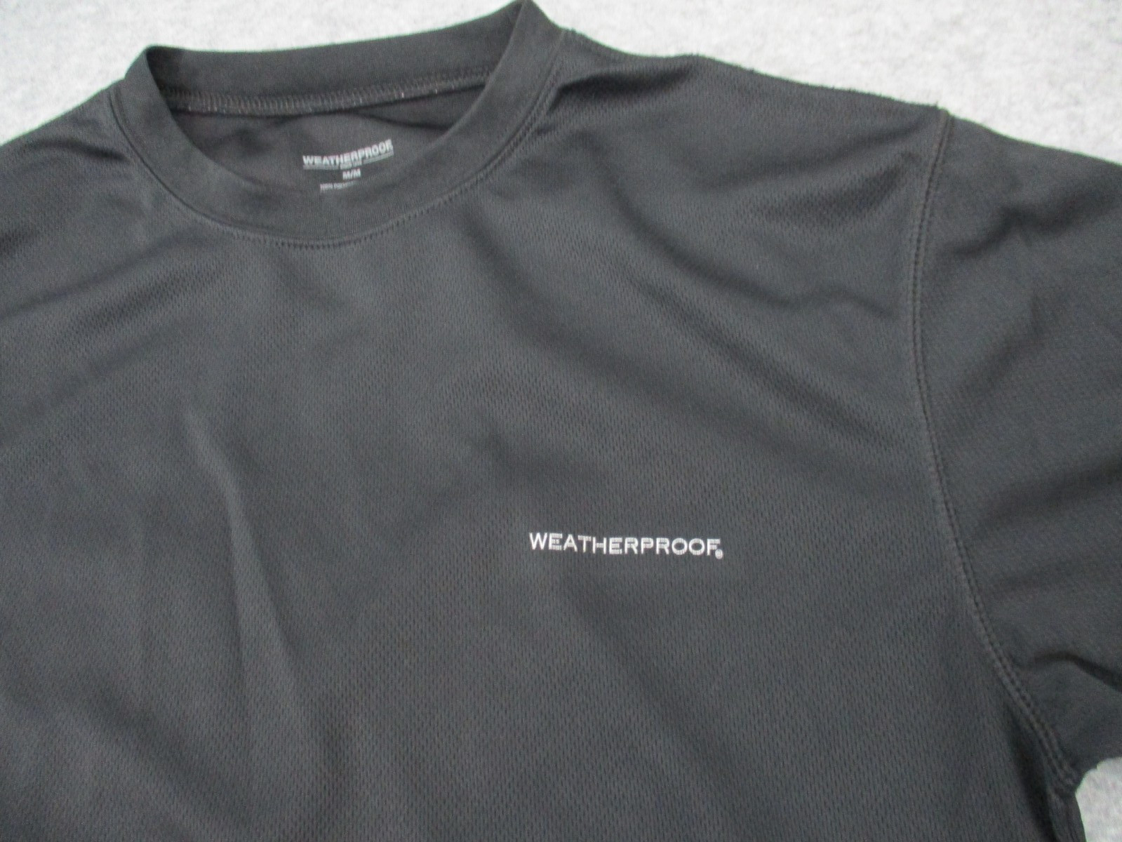 Weatherproof Mens Medium Base Layer Black Long Sleeve Top Layering Outdoors gallery