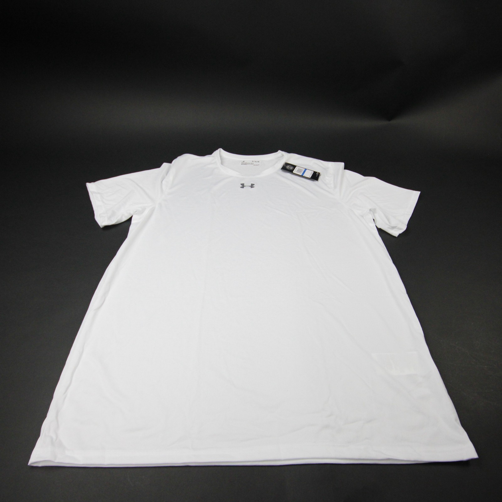 Under Armour HeatGear Short Sleeve Shirt Men’s White New with Tags XL