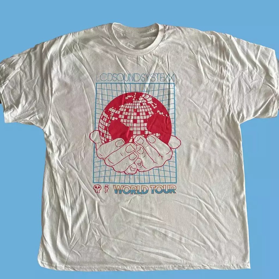 LCD Soundsystem If Anyone Has A Small World Tour T-Shirt Full Size S-5XL gallery