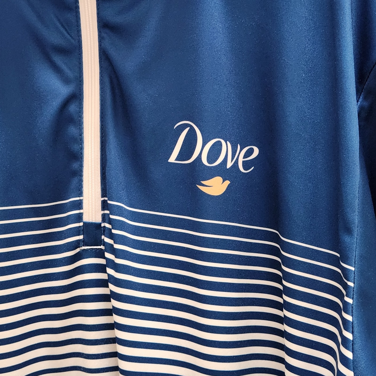 DOVE Soap Mens XL 1/4 Zip Pullover Performance Jacket Mock Neck gallery