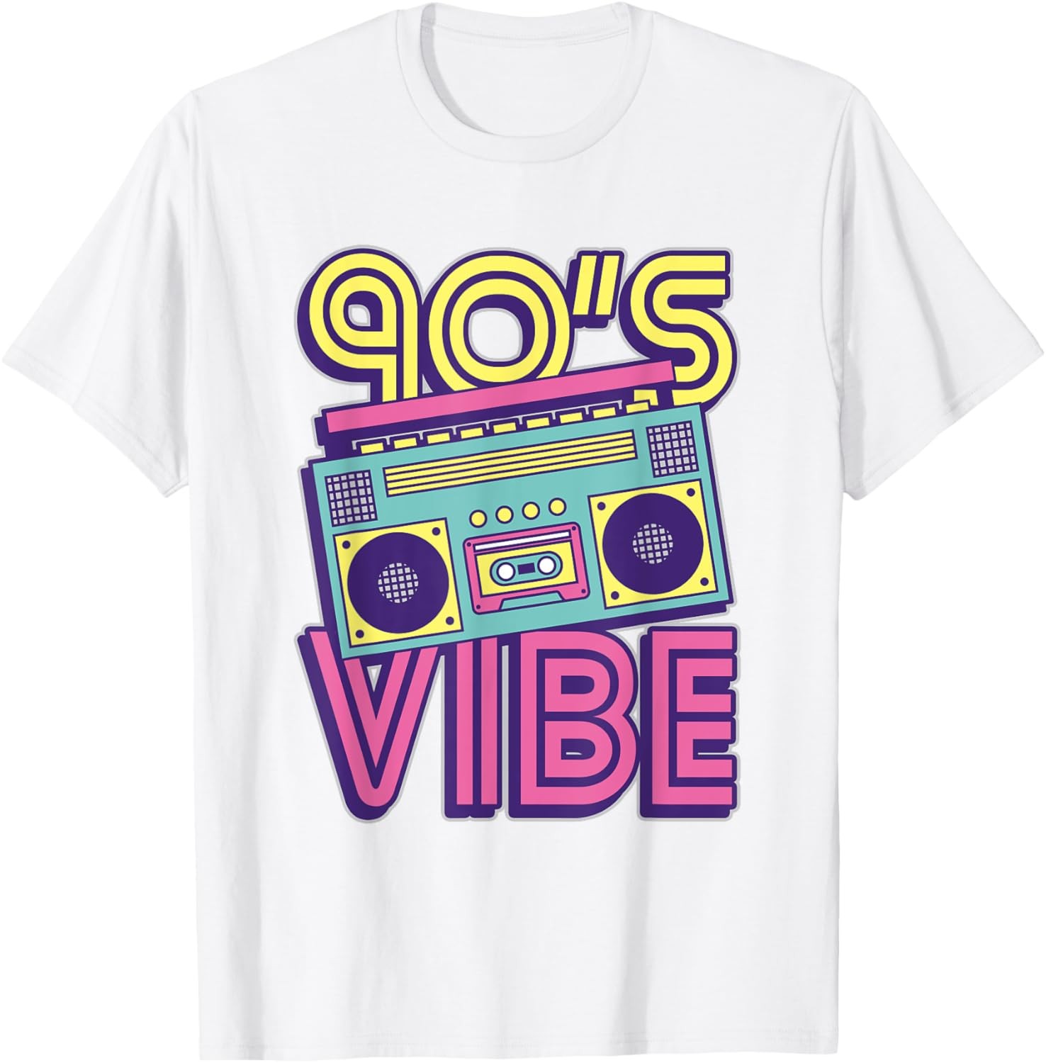 90s Vibe 1990s Music Lover Nineties Costume Party Retro 90s T-Shirt gallery