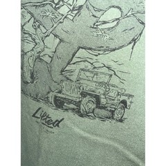 LRG Lifted Research Group Green Graphic T Shirt Size Small Graphic Tee