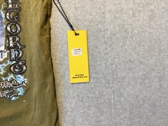 GFTD LA Records Green Olive Graphic Tee NWT