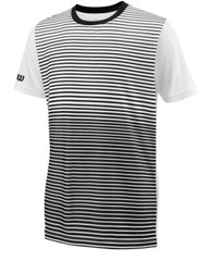 Wilson Men’s stripped T-Shirts,Performance Tee, Team Crew Neck, 6 Colors, Active