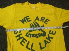 Vintage 80s Bantam Shell Lake Lakers T Shirt Sm XS Single Stitch USA