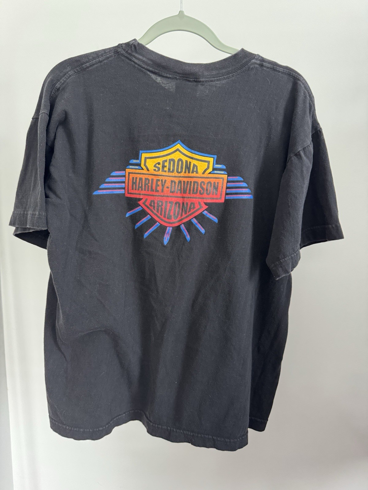 Harley-Davidson Sedona AZ Tee L | Vintage Biker Graphic | Black | Exc Condition gallery