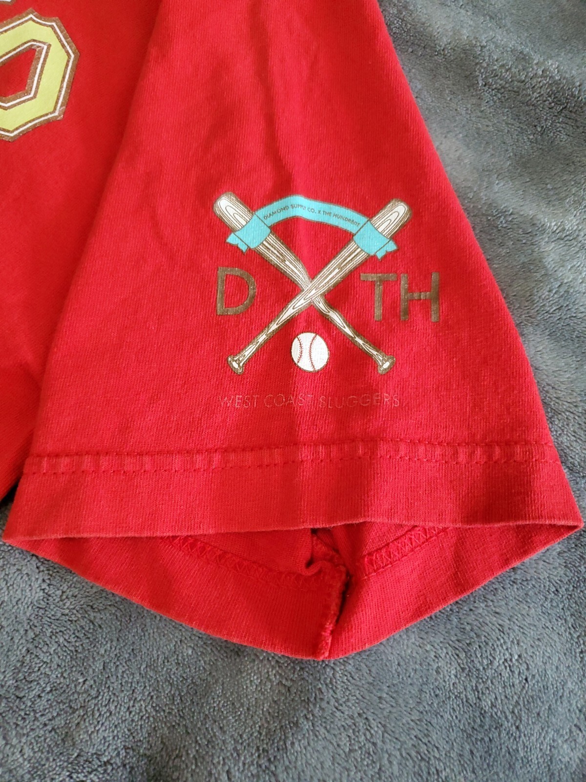 Diamond Supply Co vs. The Hundreds ALL-STAR Championship Baseball Tshirt SZ M gallery