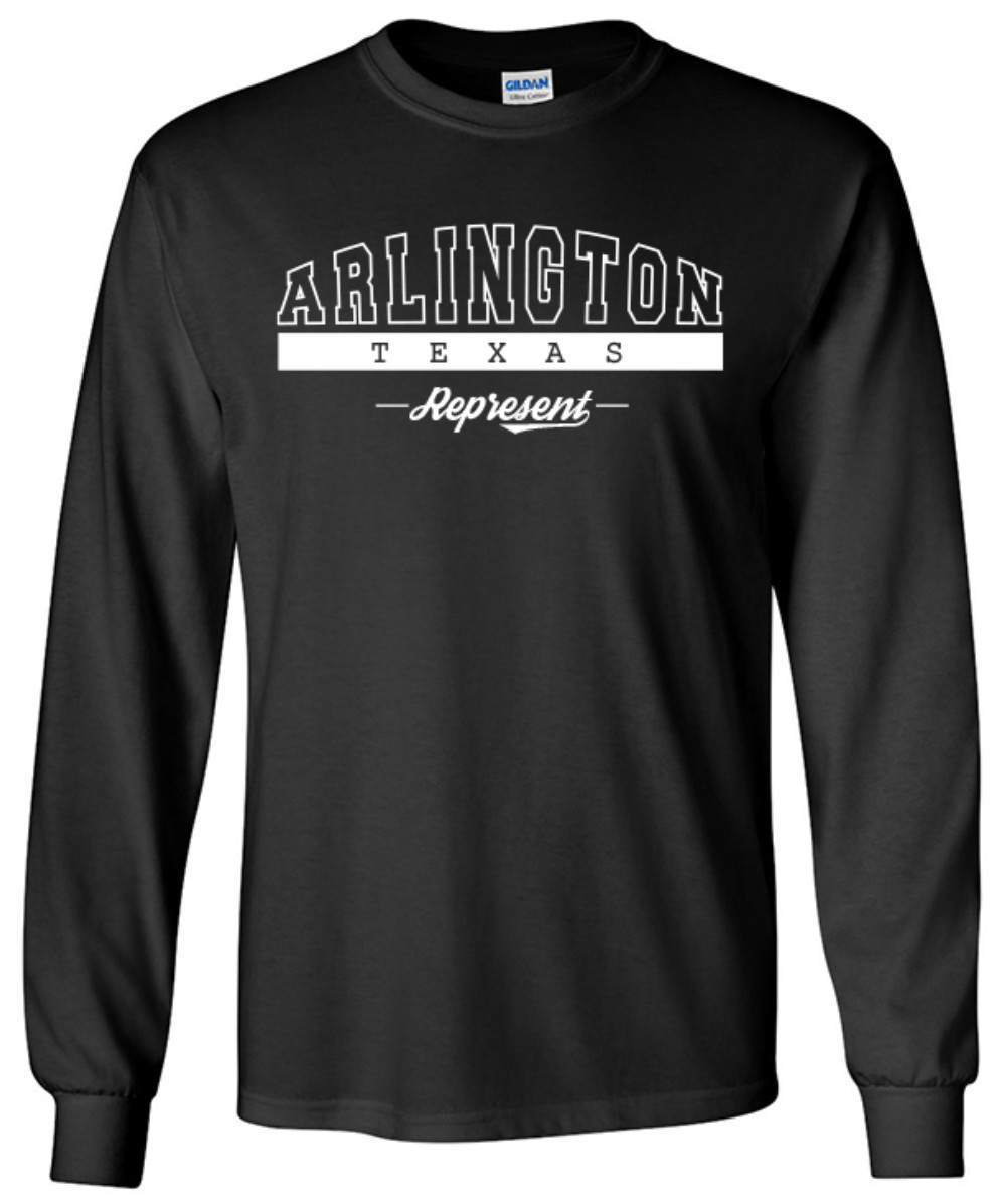 Arlington Texas State T-Shirt Long Sleeve Graphic Tees Unisex Apparel gallery
