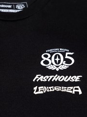 Fasthouse Men’s 805 Land & Sea Short Sleeve Midweight T-shirt Motocross Logo Tee