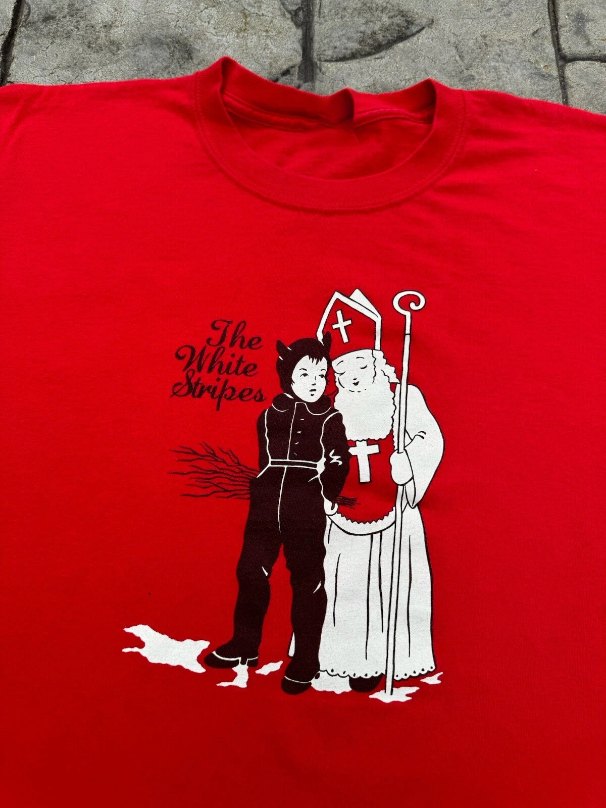 The White Stripes Jack White Band T-Shirt Church Priest BL1353 gallery