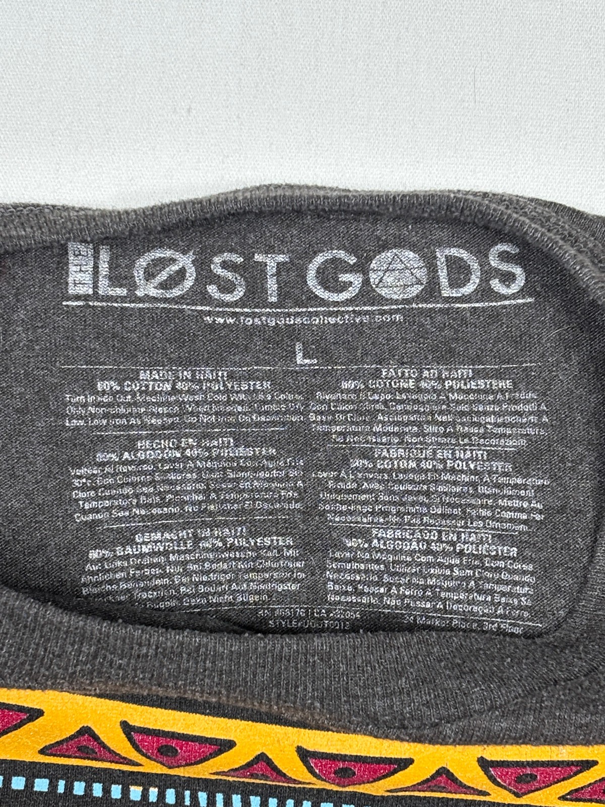 Lost Gods Bhangra Elephant T Shirt Mens L Colorful Henna Mandala Graphic Tee gallery