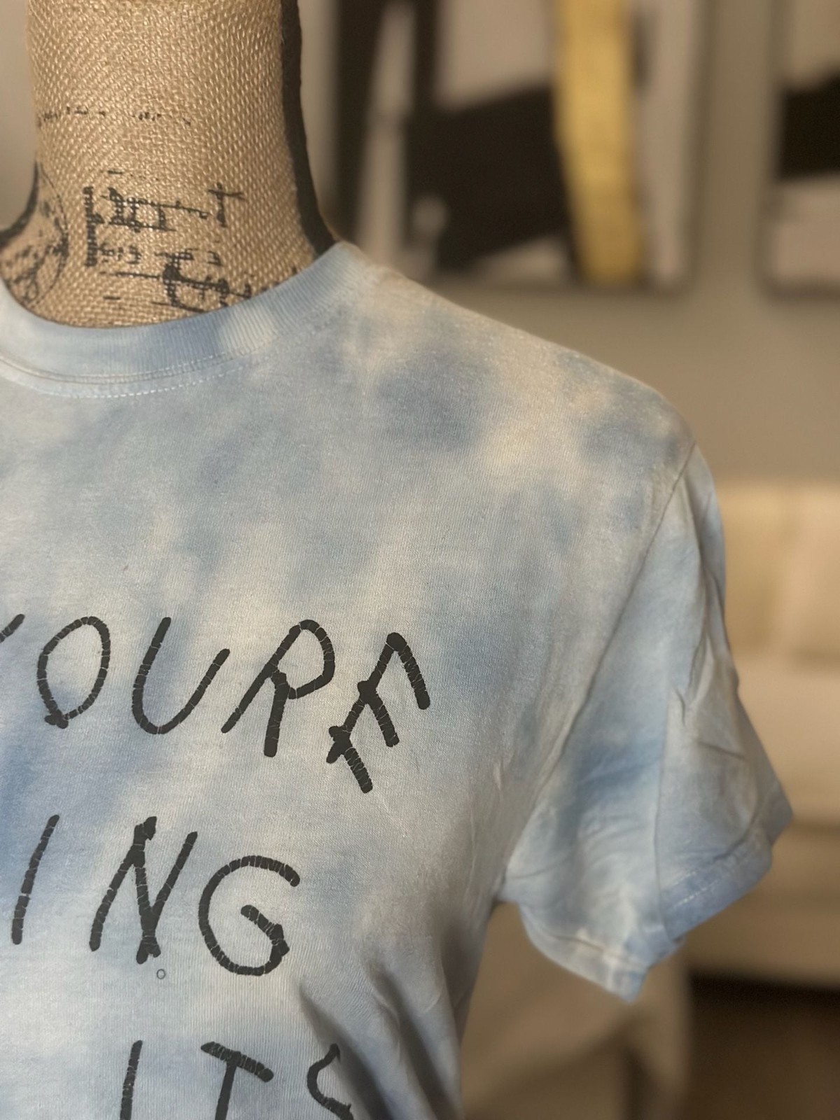 Drake If You're Reading This Its Too Lit Tie Dye T-Shirt gallery