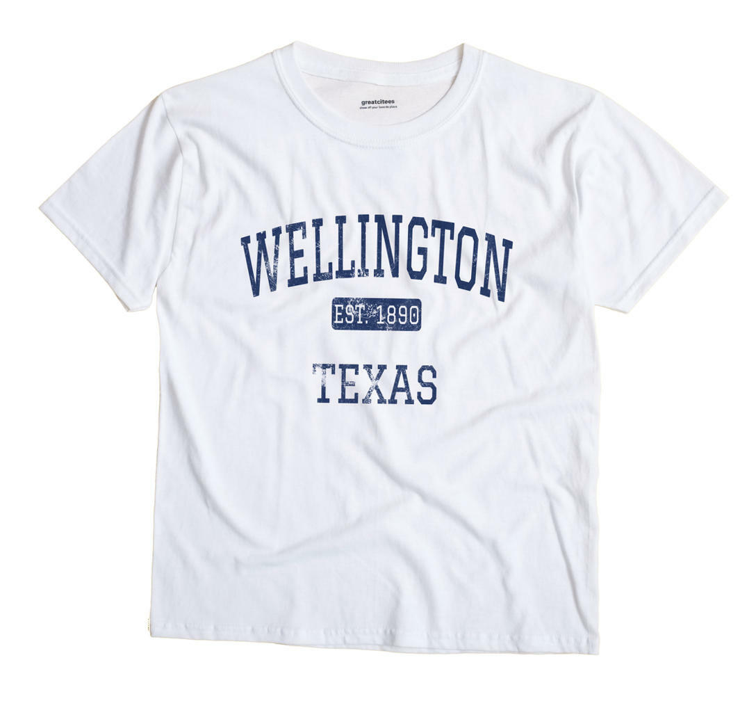 Wellington Texas TX T-Shirt EST