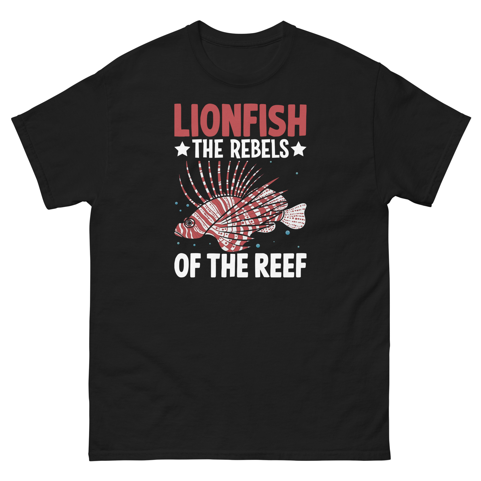 Lionfish the Rebels of the Reef Ecosystem Fish Nature Men's Classic Tee gallery