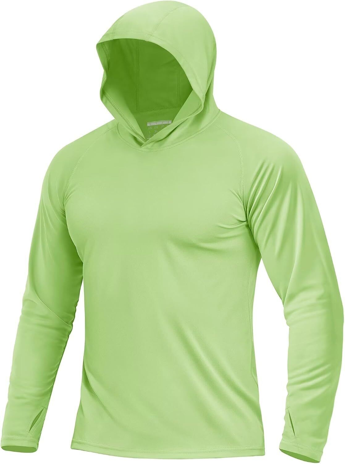 Men's UPF 50+ Sun Protection Hoodie Lightweight Long Sleeve Fishing Hiking Shirt gallery