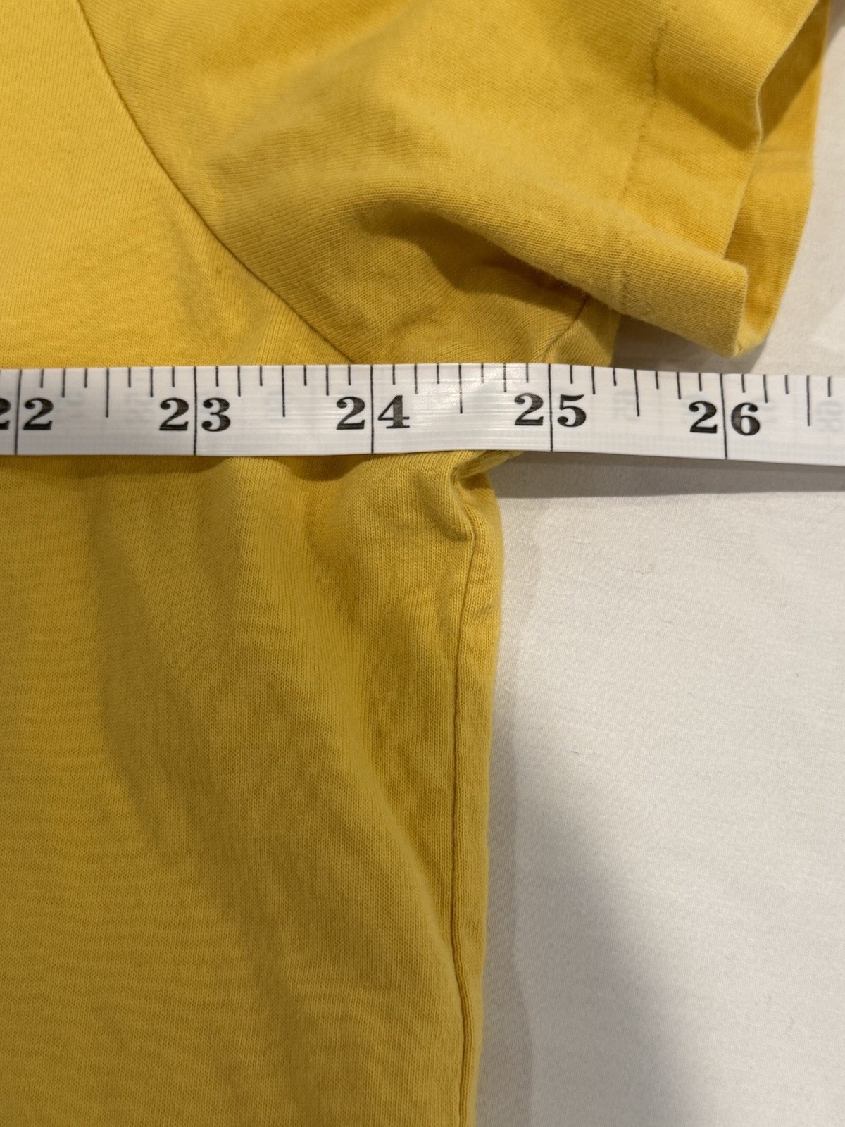 Polo Ralph Lauren Short Sleeve Big Pony Solid Crewneck Solid T-Shirt Yellow XXL gallery
