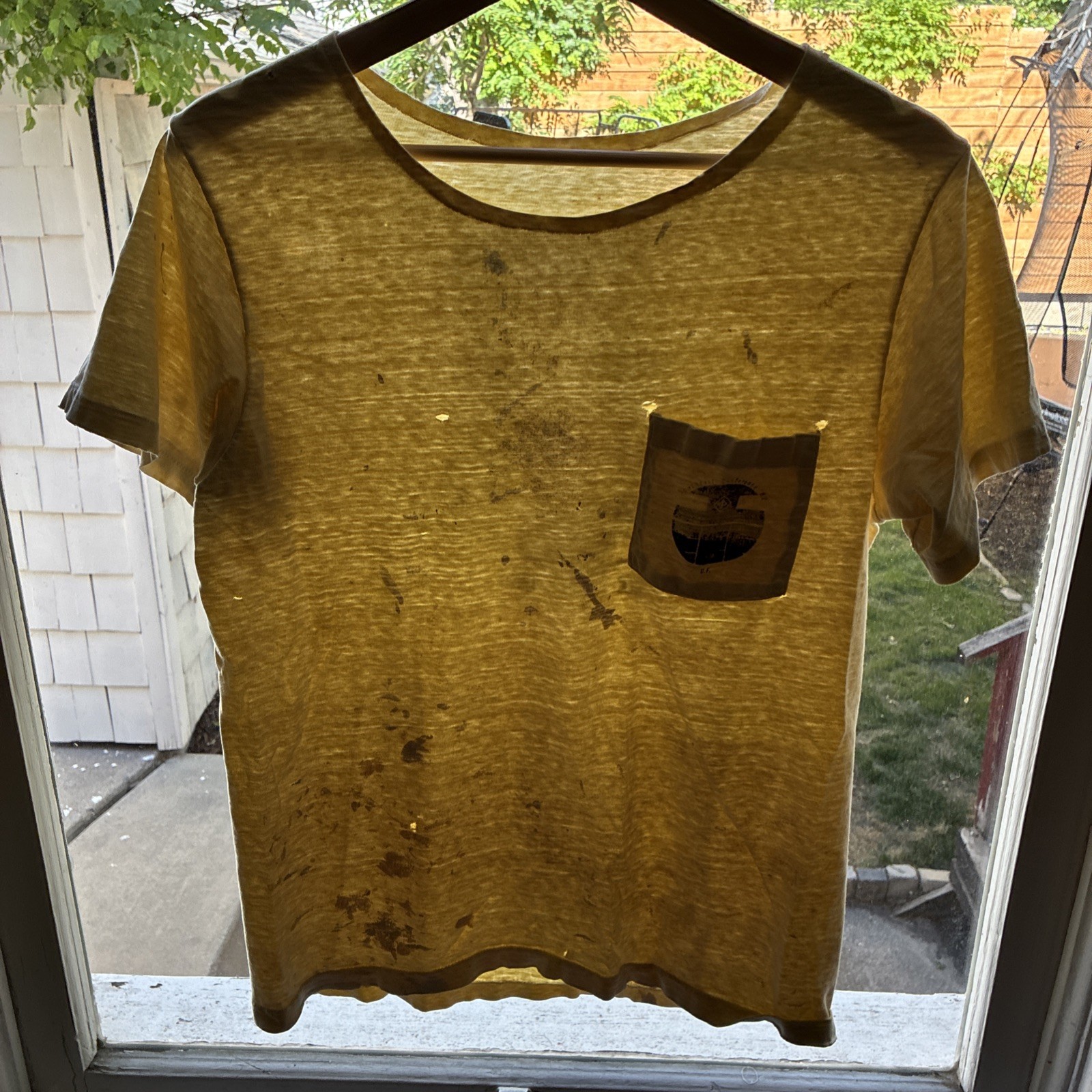 Vintage 1960/50s EXTREMELY RARE Distressed FADED Paperthin Thrashed Tee INSANE gallery