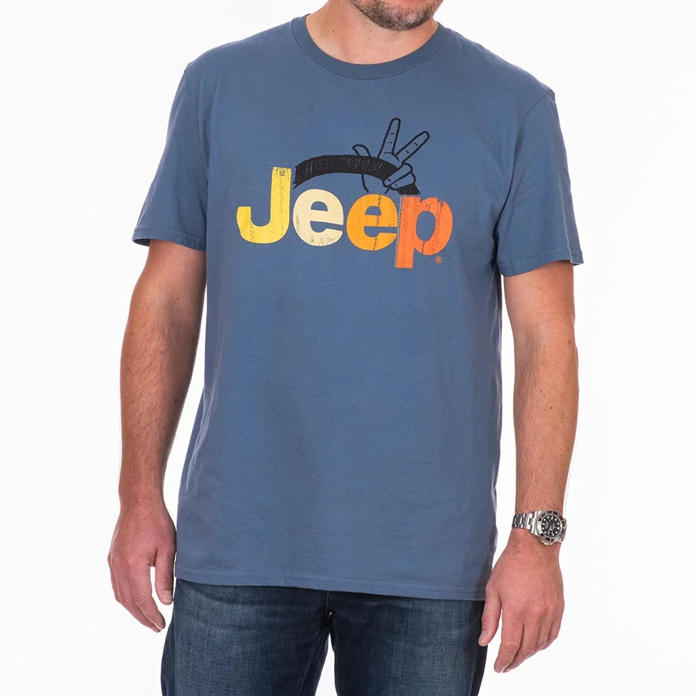 Jeep Wave T-Shirt - brand new blue peace wave shirt Sizes S-XL gallery