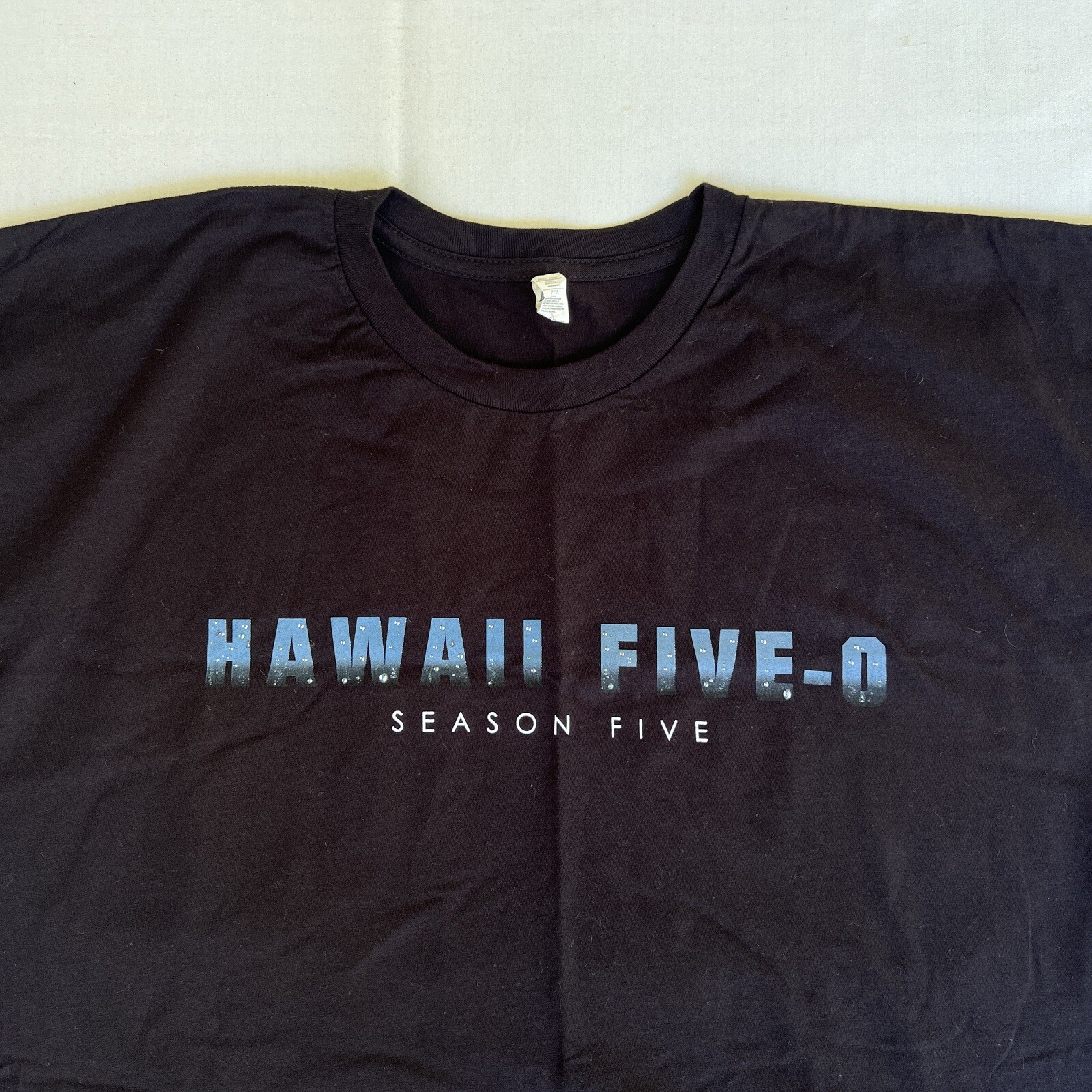 Hawaii 5-0 Five-0 Shirt Men’s 2XL Black TV Season 5 nwot McGarrett 1806