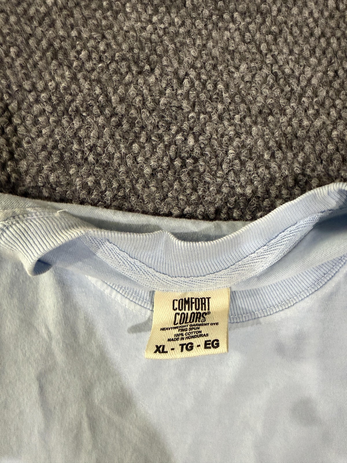 Comfort Colors Shirt Mens XL Blue Pritchard Injury Firm Graphic Train T-Shirt gallery