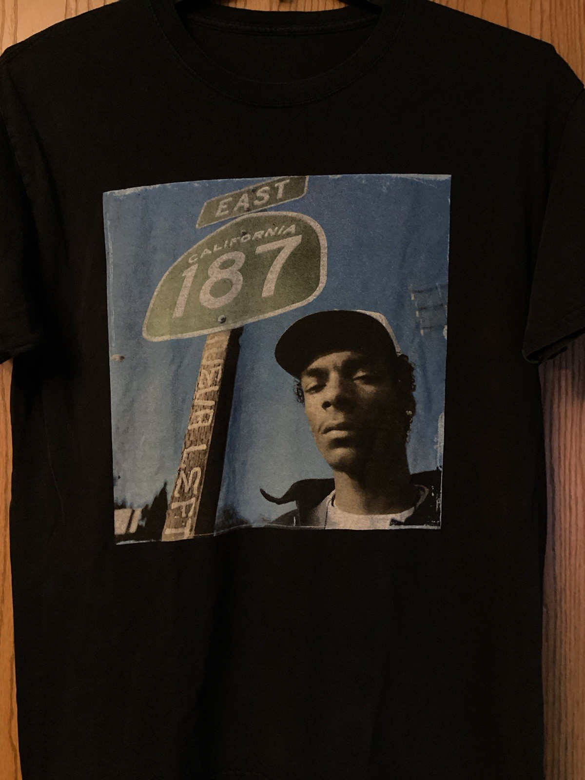 Snoop Dogg - California 187 East - Black Shirt - No Tag - 27”x 21” gallery
