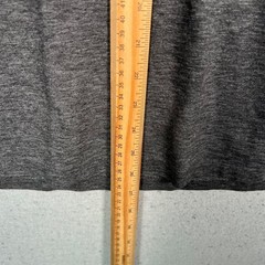 Allsaints Mens Large Charcoal Gray Crew Neck Short Sleeve T-Shirt Cotton Blend
