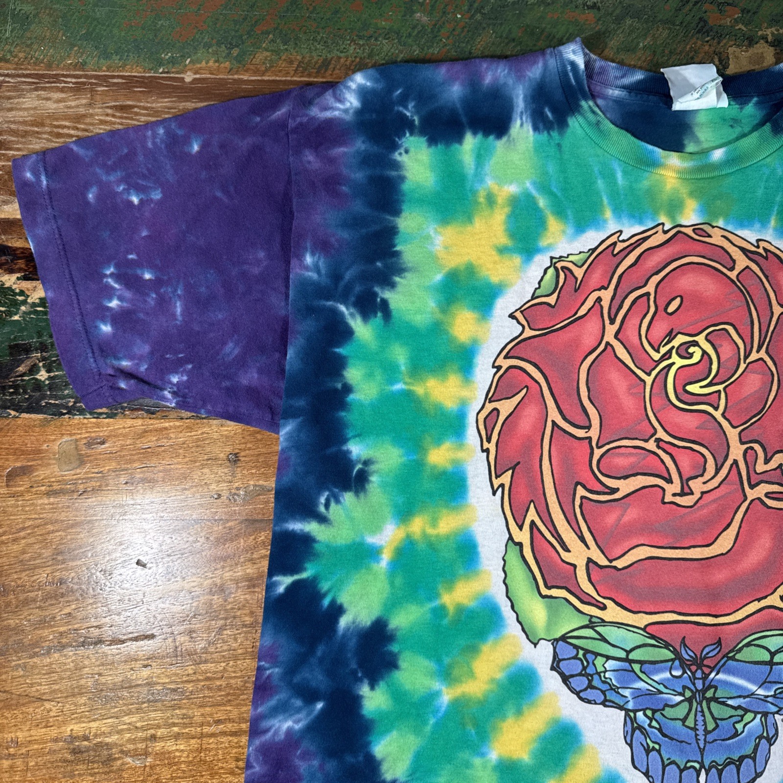 Vintage Grateful Dead Shirt Mens XL The Other Ones Further Festival Liquid Blue gallery