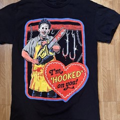 Leatherface Hooked On You Shirt Size Small Texas Chainsaw Massacre