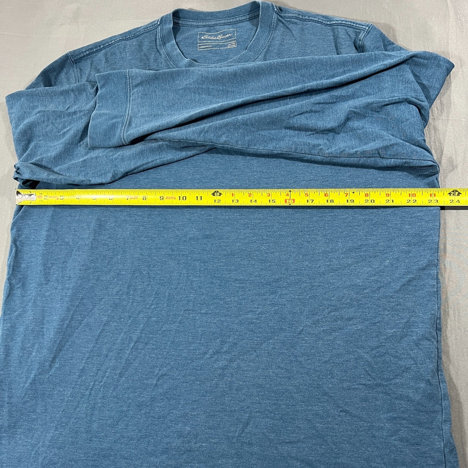 Eddie Bauer Legend Wash Shirt Mens XL Tall Blue Cotton Crew Neck Streetwear gallery