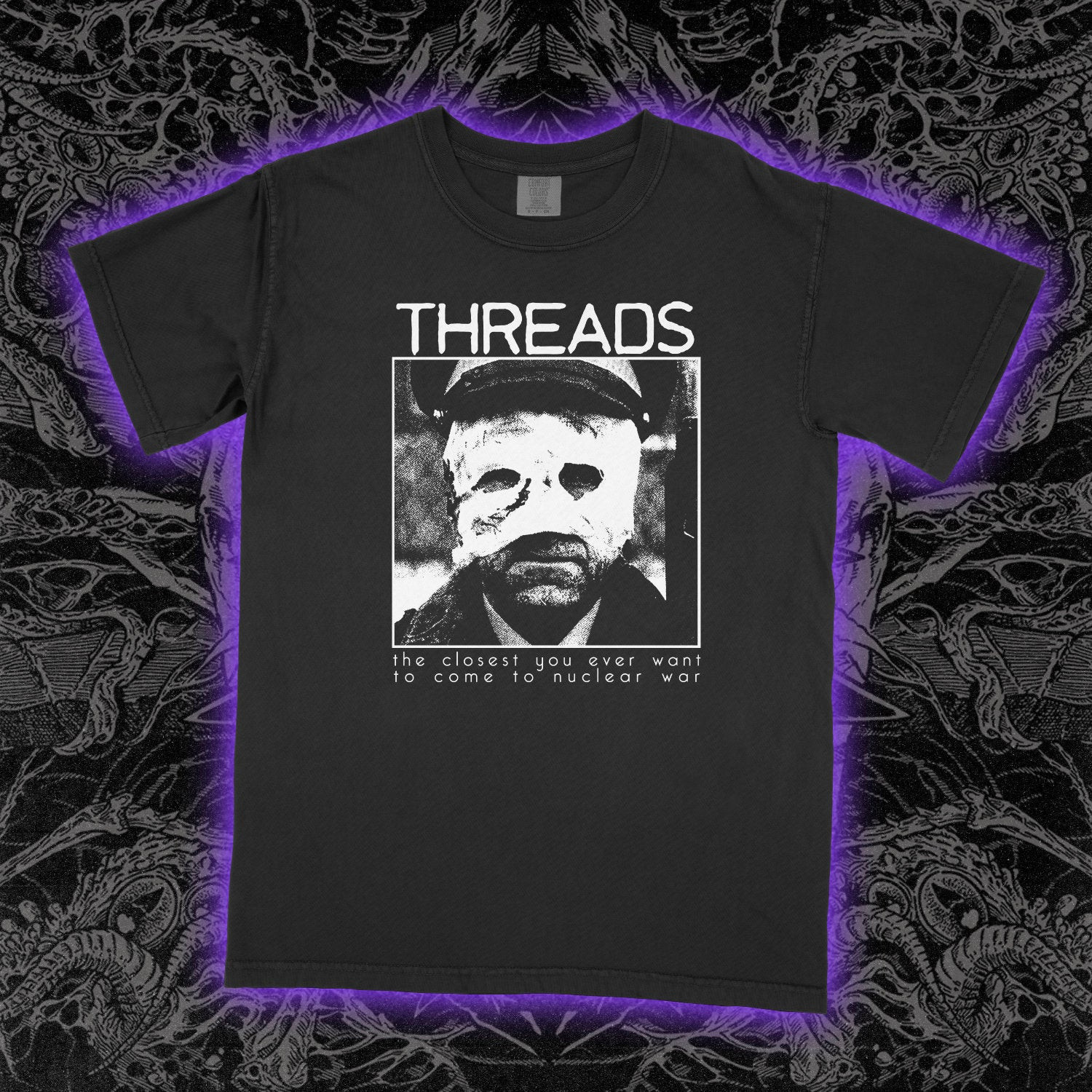 Threads 1984 T-Shirt Nuclear War Film Horror Cult Classic Graphic Tee Unisex
