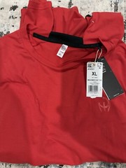 New Adidas Patrick Mahomes D4T Performance Training TShirt Mens Sz XL Fitted