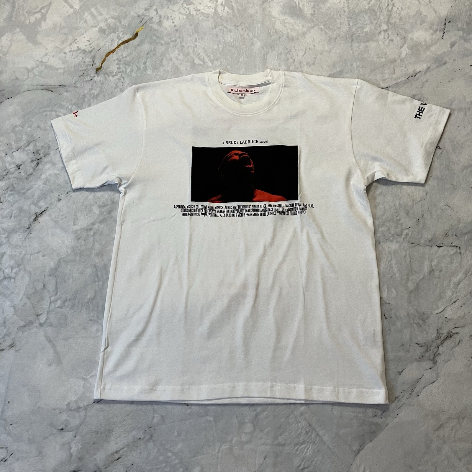 Richardson X Shirt Mens Size M White A Political X Bruce Labruce The Visitor gallery