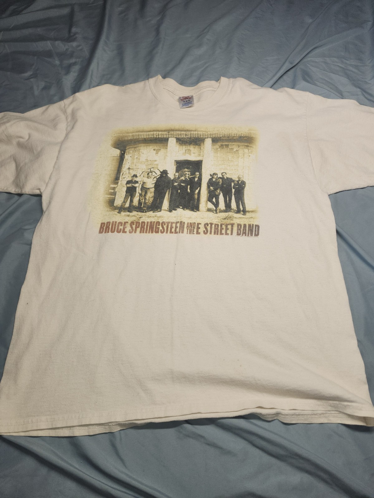 Vintage Bruce Springsteen 2007 Band T Shirt size XL Rock N Roll Jerzees Tag gallery