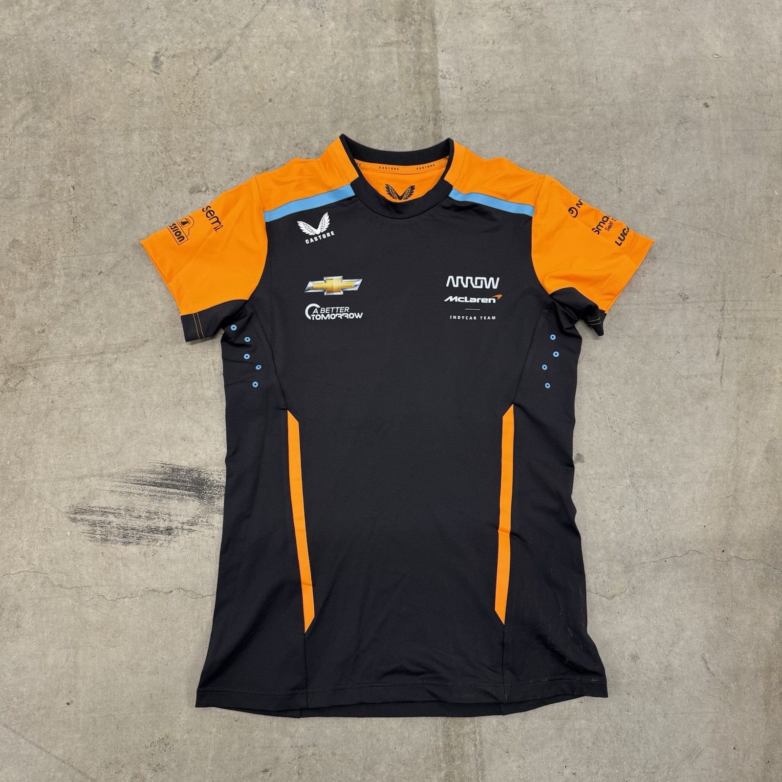 McLaren F1 Team Racing Jersey Shirt Womens Size 0 XXS