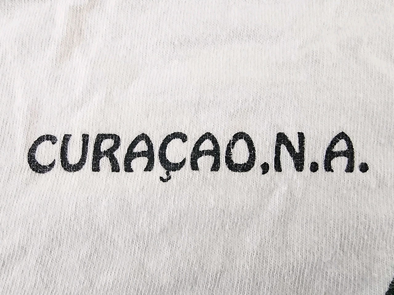 VINTAGE Curaçao N.A. Shirt Mens XXL Sailboat Air Waves Single Stitch Adult A11 gallery