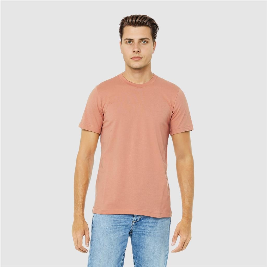 5 Pack Bella Canvas Mens T Shirts Short Sleeve Crew Neck Cotton Tees XL 46/49" gallery