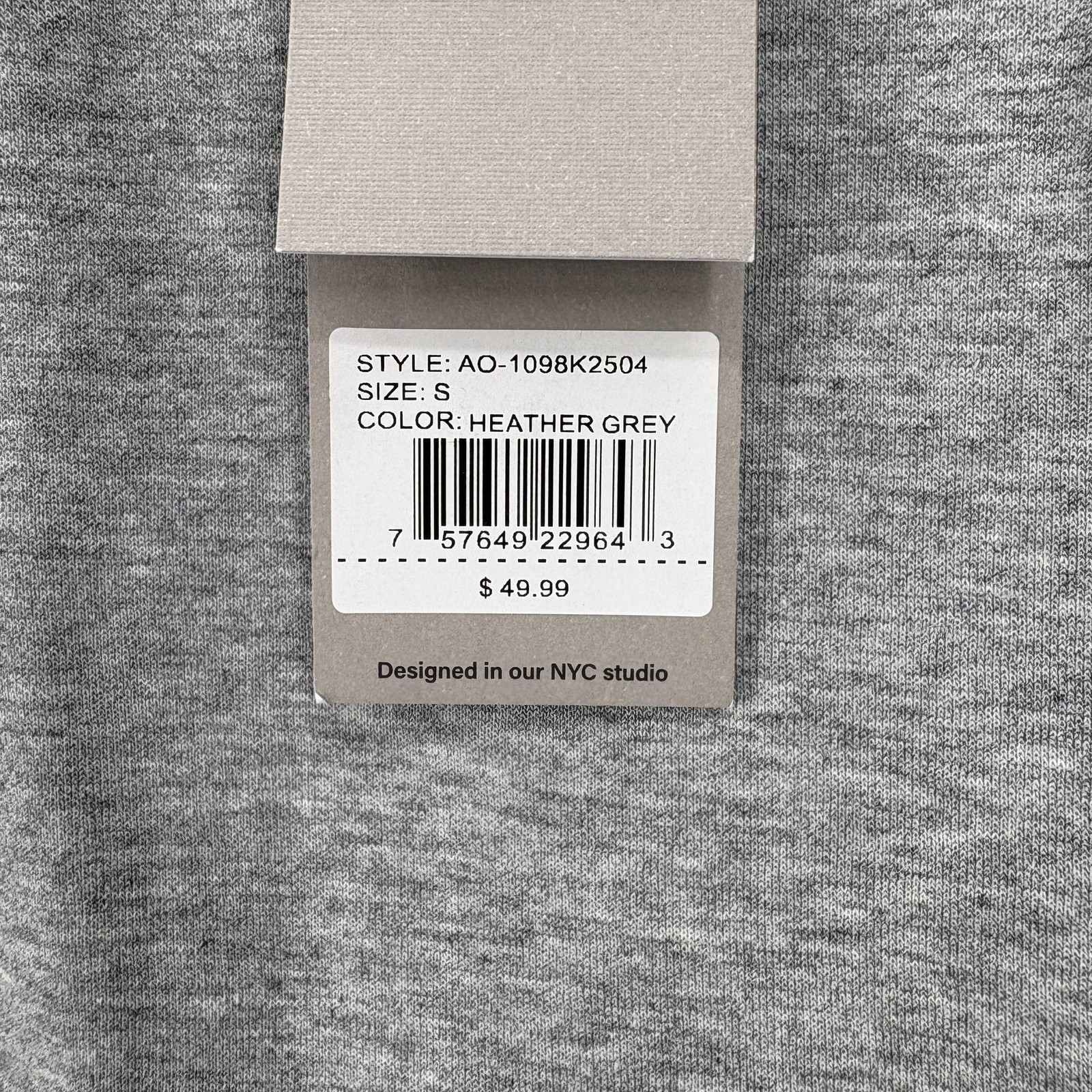 Amongst Others Shirt Mens Small Gray Drop Shoulder Boxy Fit Crewneck Tee NWT gallery