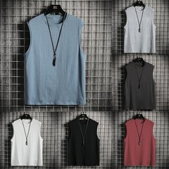 Fashion Daily Men T-Shirts Solid Tee Breathable Comfortable Sports Summer
