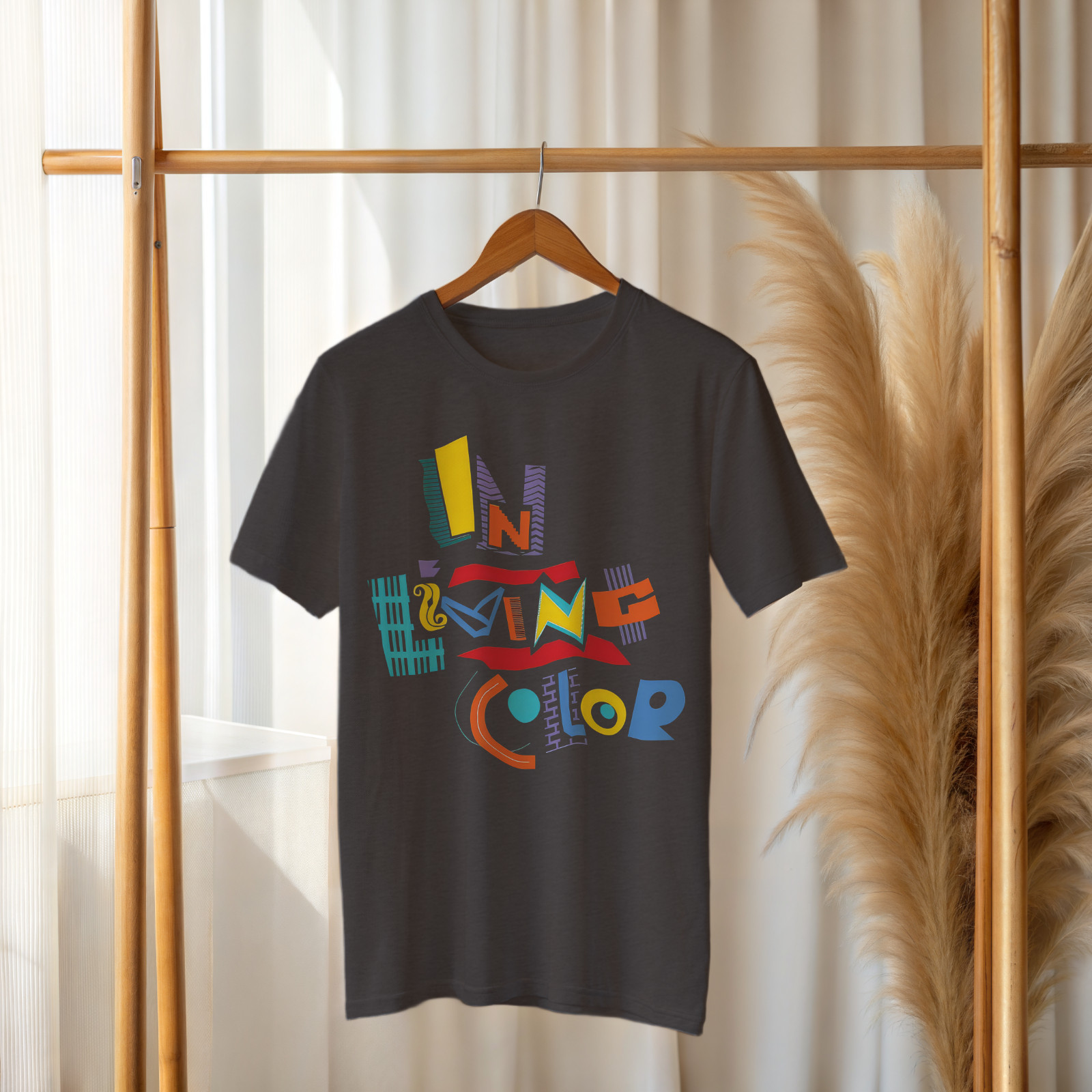 In Living Color Retro Graphic T-Shirt 90s Vintage TV Show Inspired ColorfulA 100 gallery