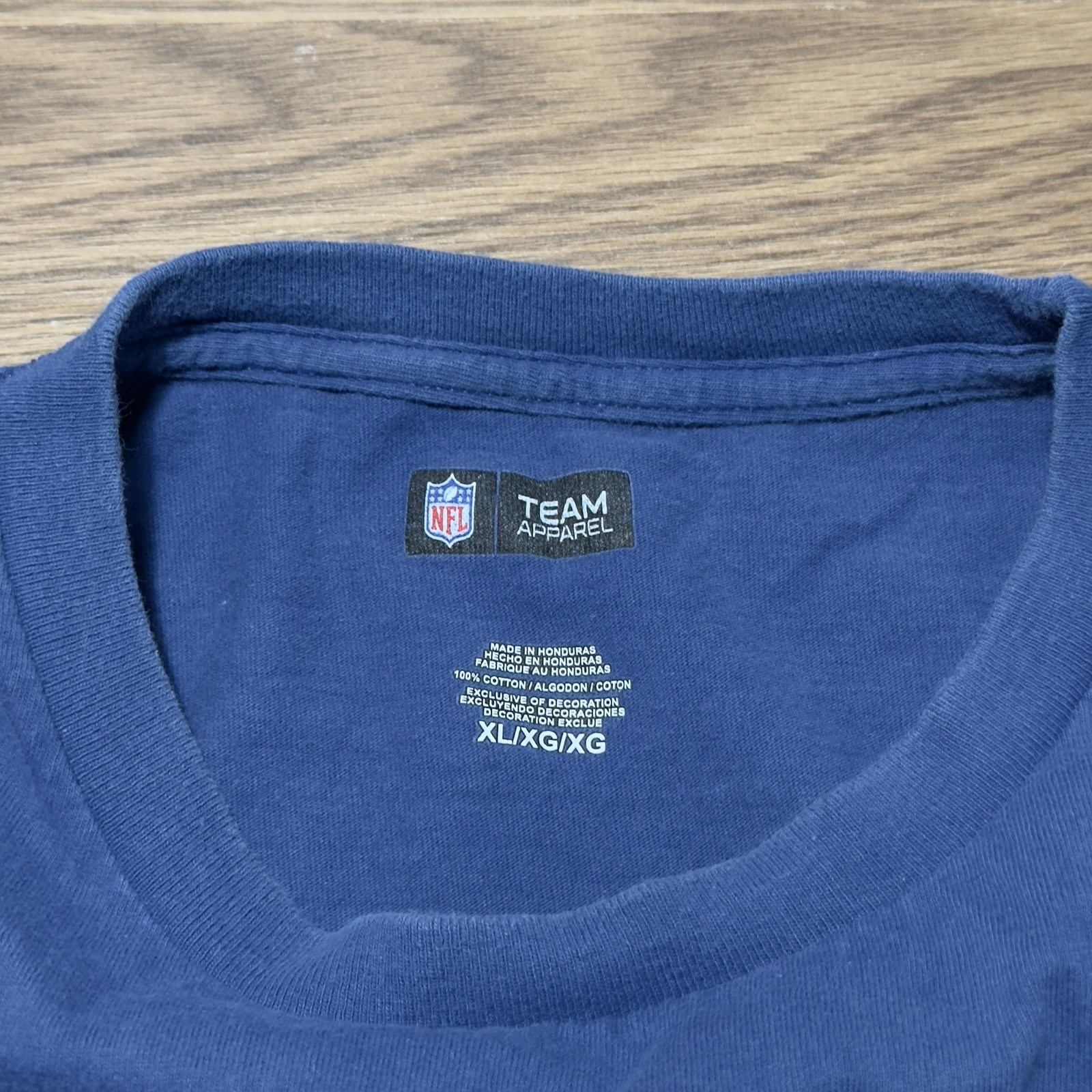 NFL Team New York Football Giants Super Bowl Champions LS T Shirt Size XL gallery