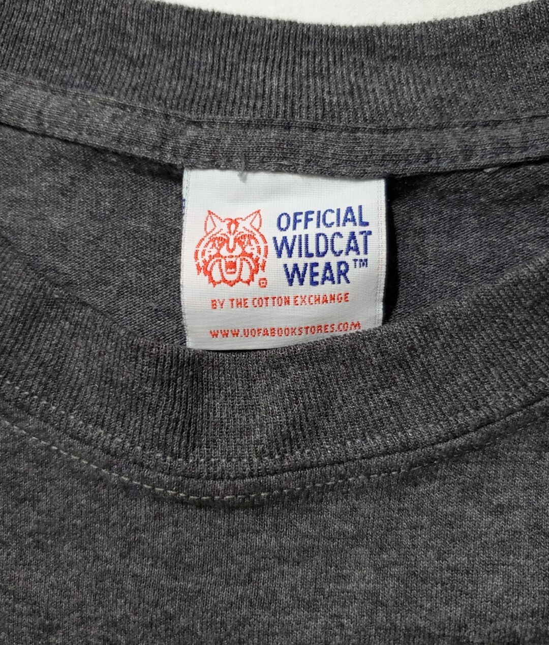 Arizona Official Wildcat Wear T-Shirt Mens Large Gray Cotton Blend NCAA, PAC 12 gallery