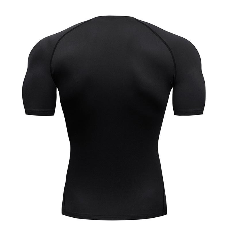 Bat Printed Men's Tight T-shirt Running Compression Compression T Shirt Gym . gallery