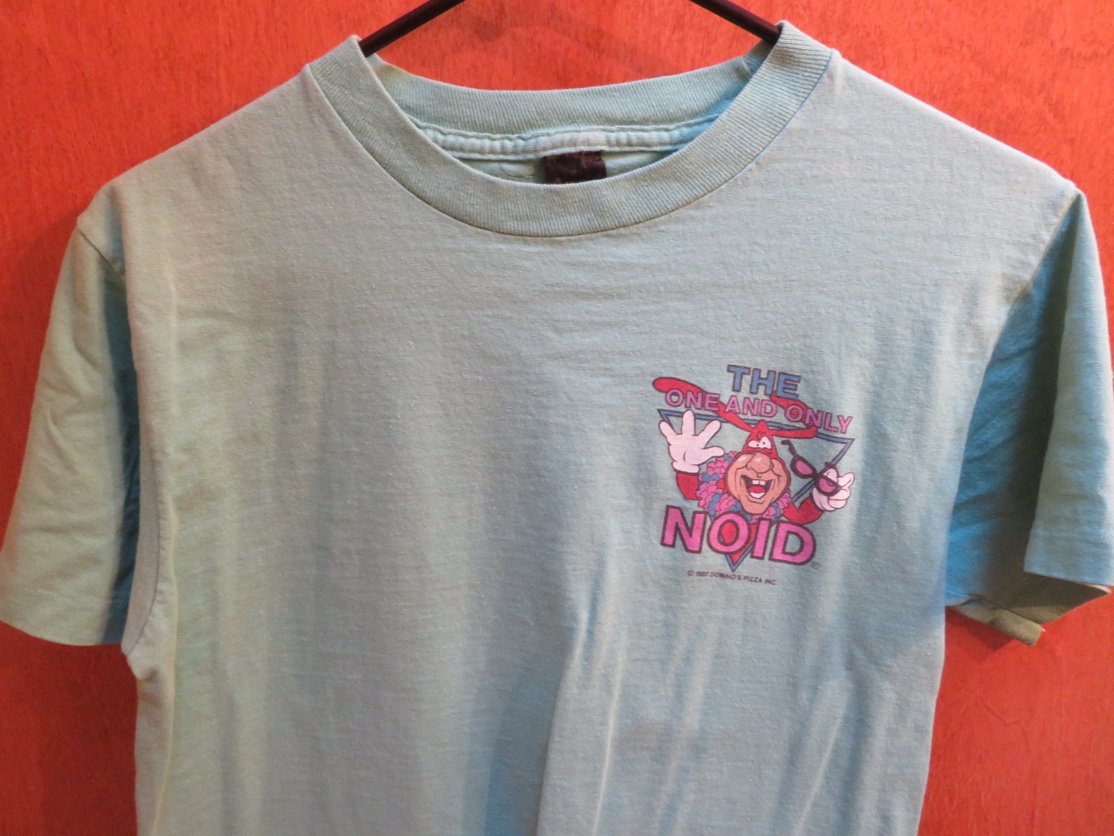 Vintage 80s Anvil Domino's Pizza Avoid The Noid Medium Single Stitch Tee gallery