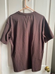 Puma x Quiet Golf Collab Graphic Script Tee Dark Chocolate Brown Men’s Size L