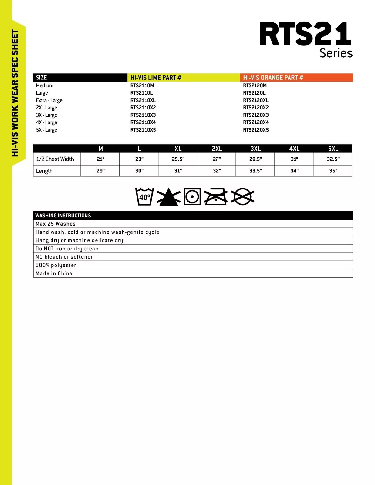 High Visibility ANSI Class 2 Hi Vis Lime Reflective Road Work Safety T Shirt gallery